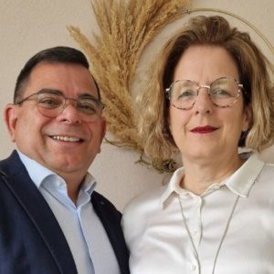 Happy couple