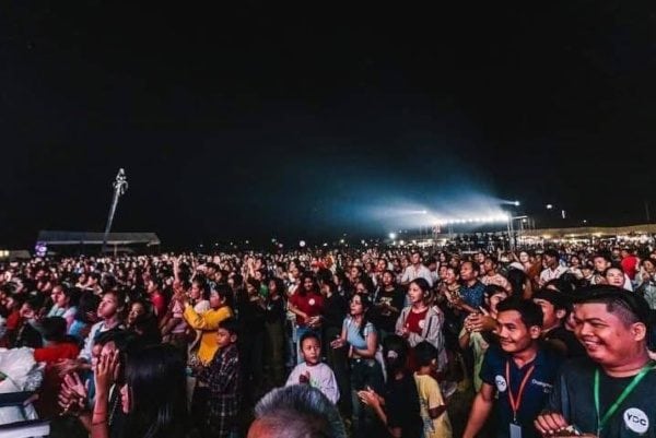 Mass event in Cambodia